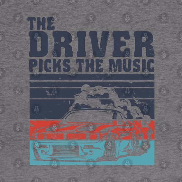 The driver picks the music for car rides and road trips by artsytee